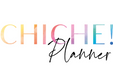 Logo de Shirley chiche planner, artisane du liège, écrit de toutes les couleurs 