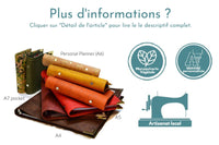 Organiseur Personal Planner en liège naturel doré - Shirley Chiche planner