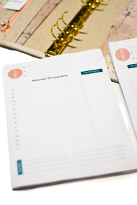 Imprimez votre agenda 2023 2024 journalier - Shirley Chiche planner