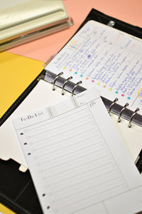 La recharge To Do List, la méthode parfaite pour vos listes - Shirley Chiche planner
