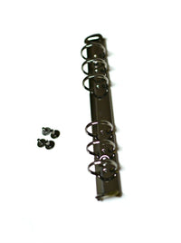 shirley-chiche - Mécanisme noir pour planner A6 ou A5- Anneaux 2 cm