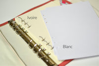 Papier blanc A5, l'indispensable papier de notes et brouillons - Shirley Chiche planner
