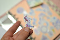 Paquet de 45 stickers Licornes à coller partout - Shirley Chiche planner