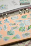 Paquet de 45 stickers "Magie" Menthe à coller - Shirley Chiche planner