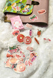 Paquet de 45 stickers "Petits plaisirs" à coller - Shirley Chiche planner