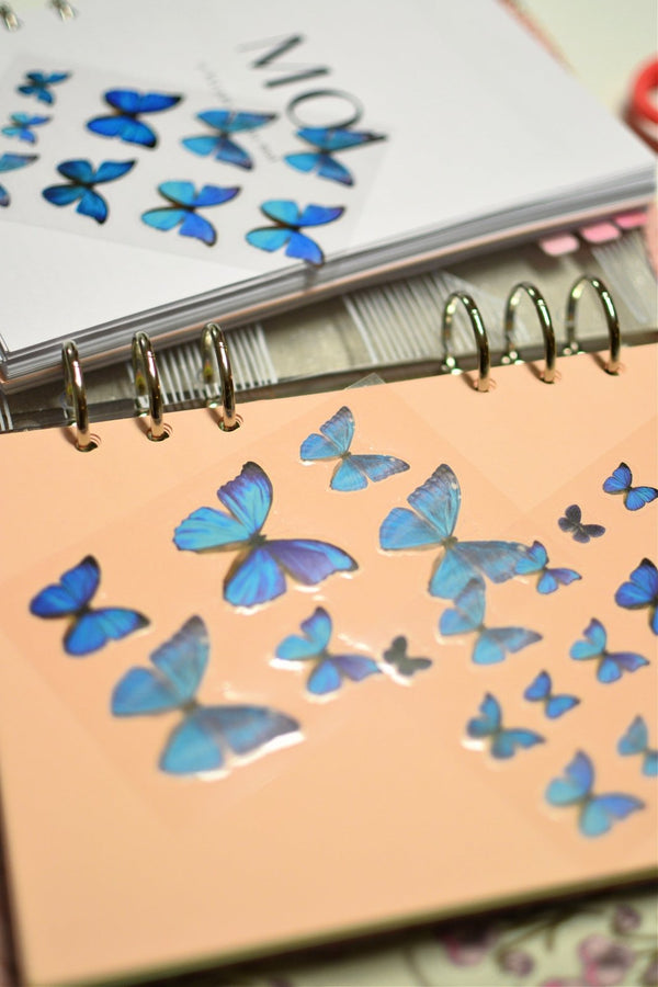 Paquet de stickers Nuées de papillons - Shirley Chiche planner